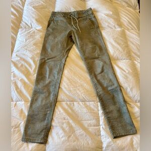 Flog. Style Shely original pant snakeskin. Silver gray. Size 25.